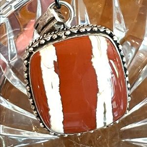 Jasper stone pendant
